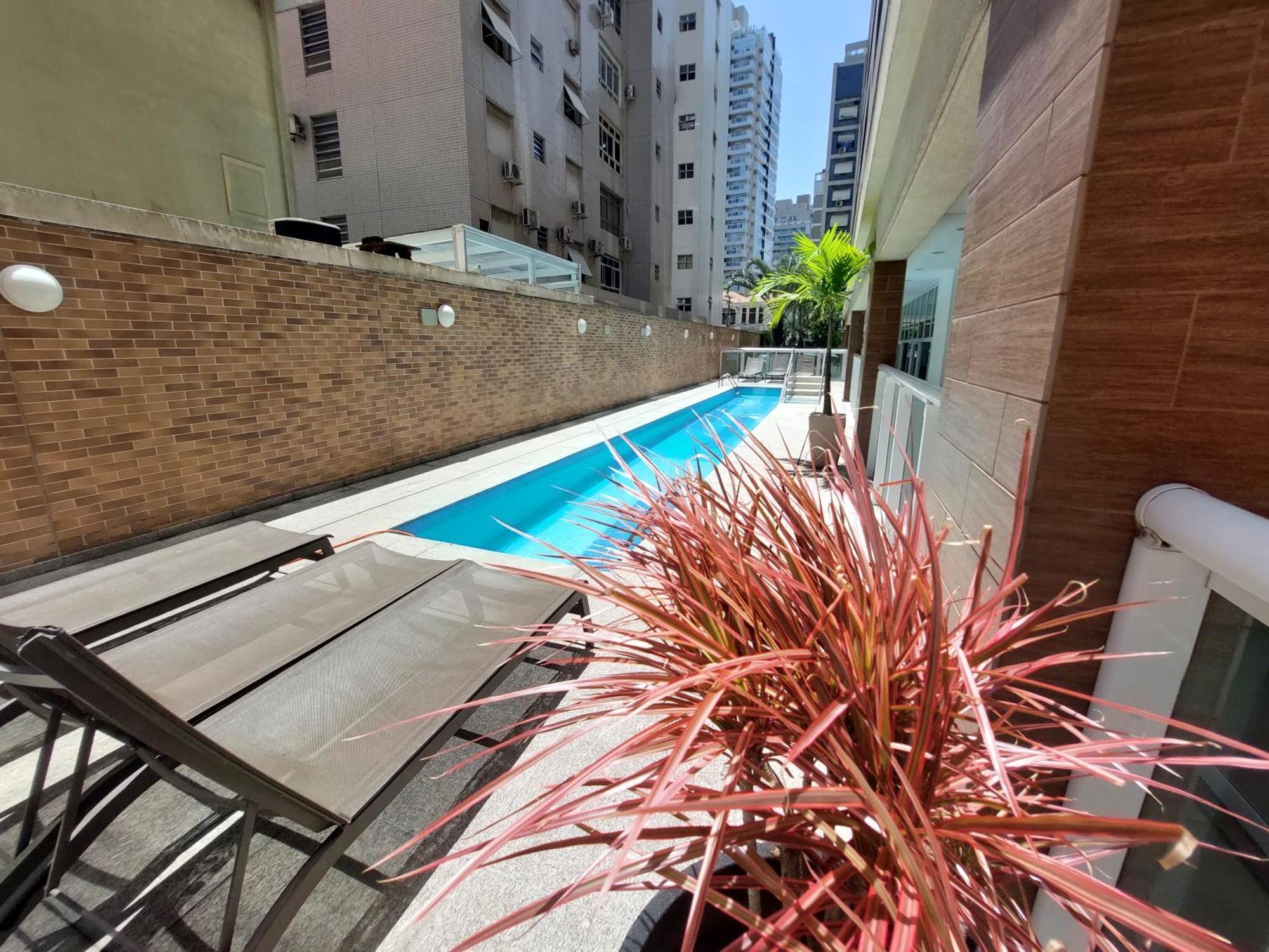 Apartamento Book Estanconfor 809 Sofisticado 2 Dorm P/ Familia Santos (Sao Paulo)